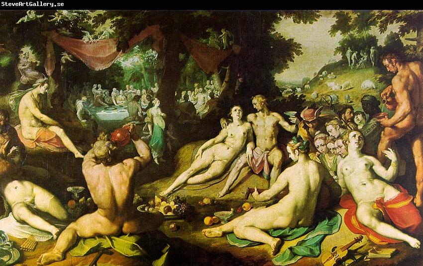 Cornelisz van Haarlem The Wedding of Peleus and Thetis